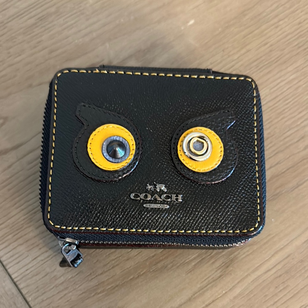 Coach jewelry travel box